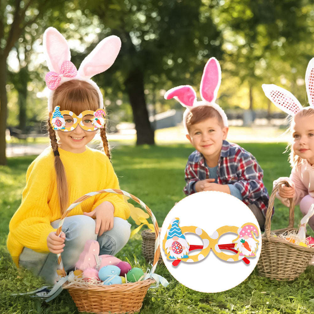 Wholesale Plastic Easter Decoration Bunny Glasses